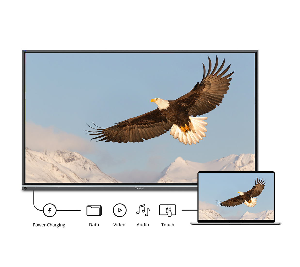 Écran interactif ViewSonic ViewBoard IFP6550 65″ – UHD 4K