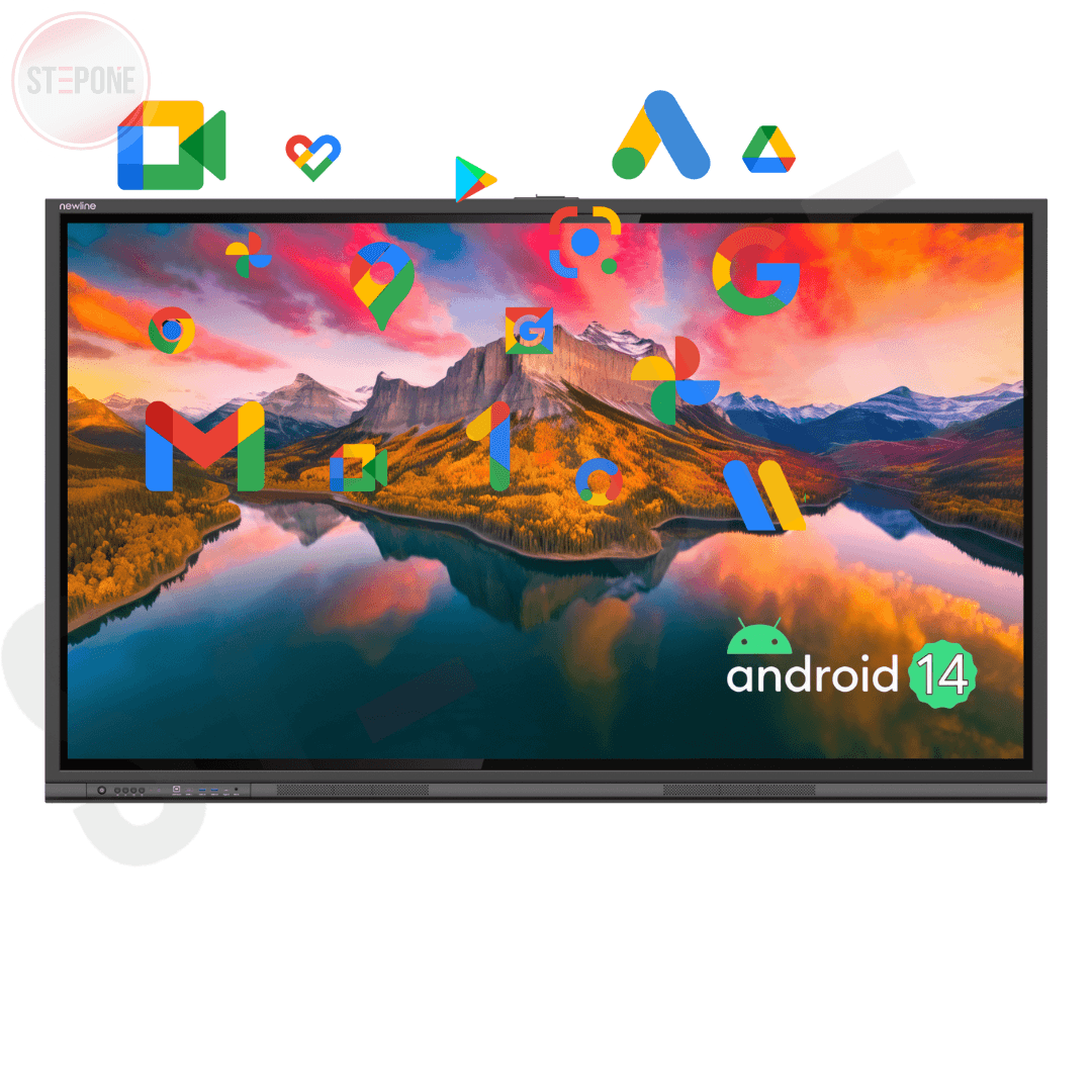 Écran interactif Newline S Pro 75″ 4K — Android 14 (TT-7523S)
