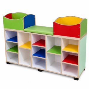 Banc de lecture avec rangement