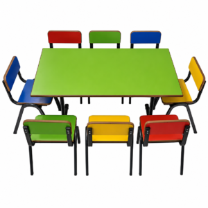 Table rectangulaire maternelle