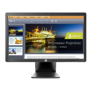 HP EliteDisplay E201 20-inch LED Backlit Monitor