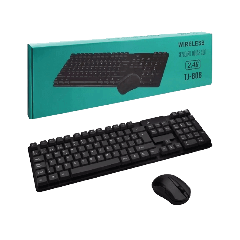 TJ-808 Wireless Keyboard and Mouse Combo